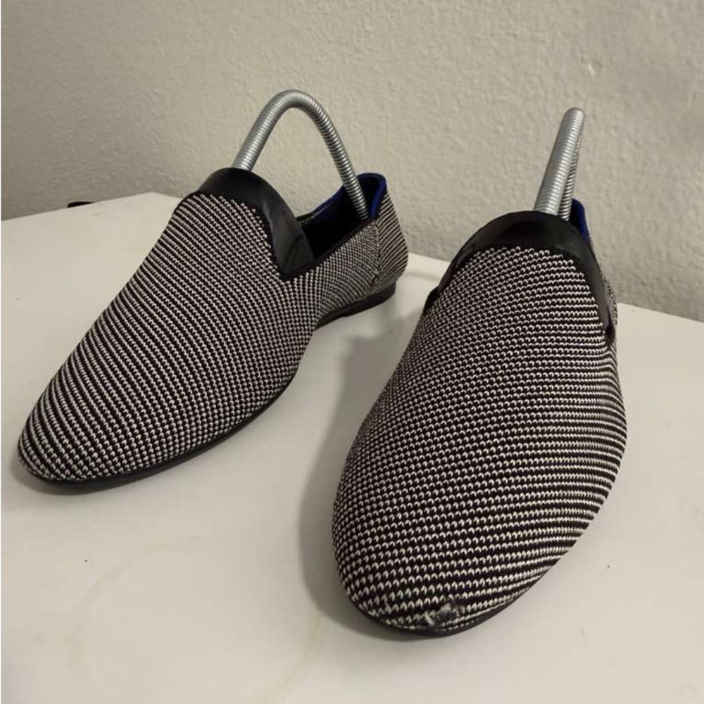 Rothy's Monochrome Patterned Loafers - Picture 3 of 6